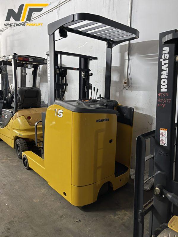 xe nâng điện đứng lái 1,5 tấn Komatsu FB15RL-15-152990